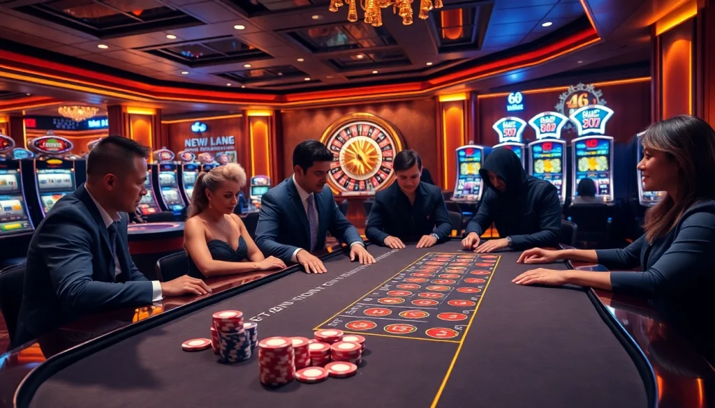 Engage with high-stakes excitement at a new 66 table gaming experience.