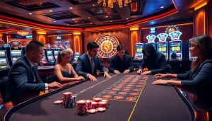 Engage with high-stakes excitement at a new 66 table gaming experience.