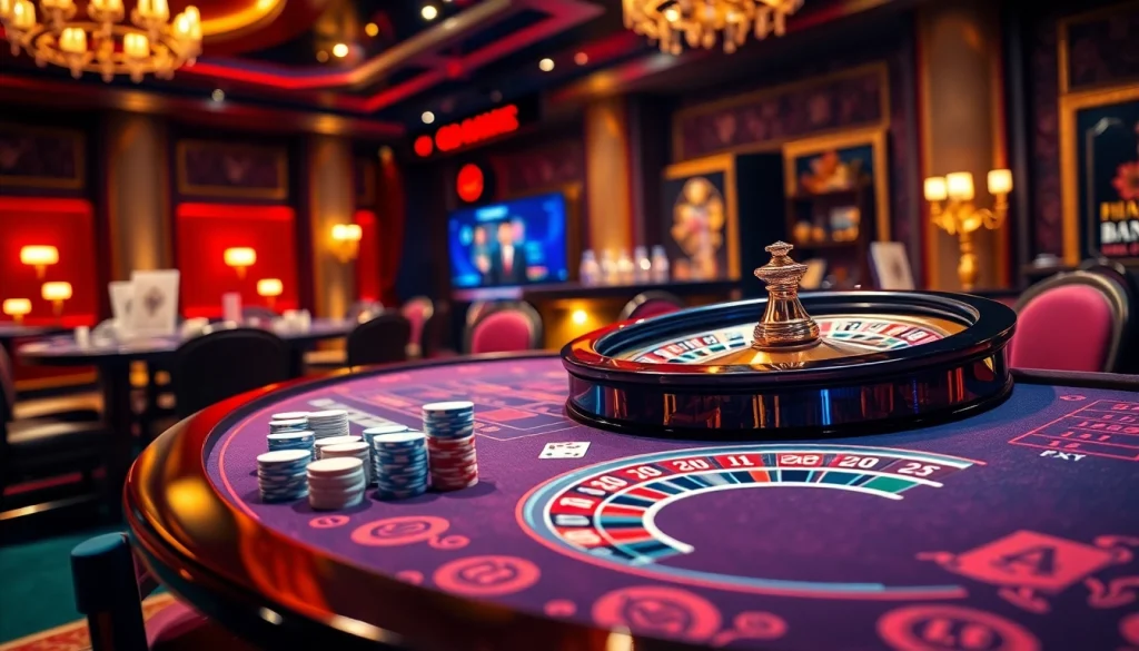 Experience the thrill of winning at the trang chủ okwin casino with vibrant gaming visuals.