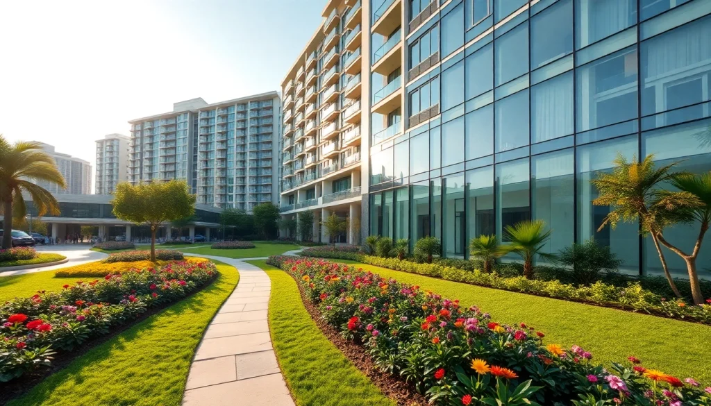 Showcase modern living at tampines st 95 ec with lush landscaping and elegant architecture.