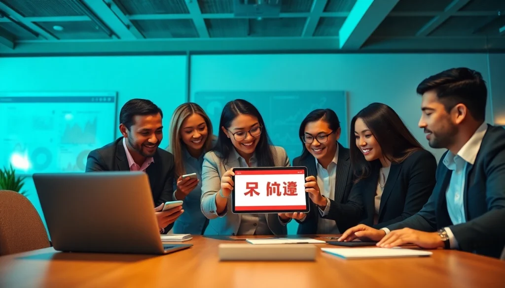 현대적인 사무실 환경에서의 상품권소액결제 솔루션에 관한 회의