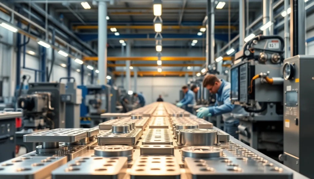 Plating on high silicone aluminium Malaysia showcased in a modern diecasting facility.