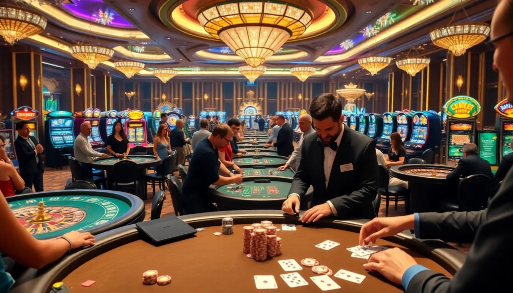 Players strategize wins at a vibrant casino table, highlighting the excitement of 11UU gaming.