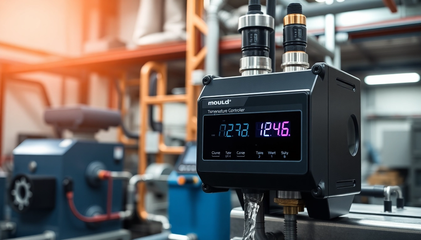 Advanced Mould Temperature Controller maintaining precise temperature for industrial efficiency