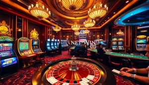 Experience excitement at net win casino with poker games and vibrant slots.
