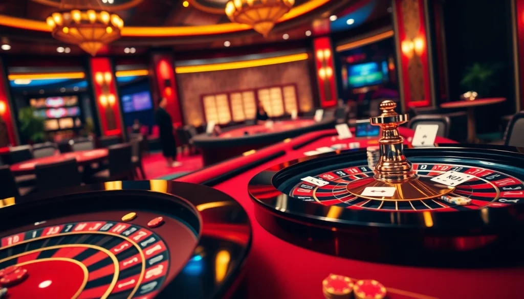 Experience the thrill at Top 10 Nhà Cái Uy Tín with vibrant casino visuals and exciting gameplay.