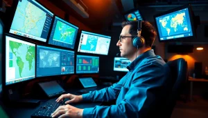 Streamlined Truck Dispatch Service with expert dispatchers coordinating logistics efficiently.