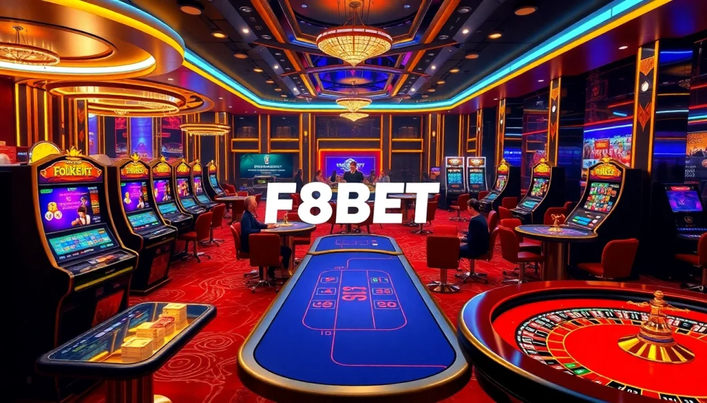 Experience thrilling online action at F8bet with vibrant casino games and joyful players.