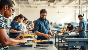 Students gaining hands-on experience at hawaii trade schools, exhibiting vocational skills training.