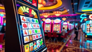 Menangkan permainan mahjong slot dengan grafis cerah dan simbol menarik di mesin slot digital.