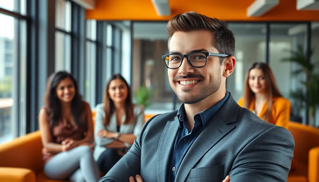 Engaging session with business coach los Angeles empowering entrepreneurs in a vibrant office.