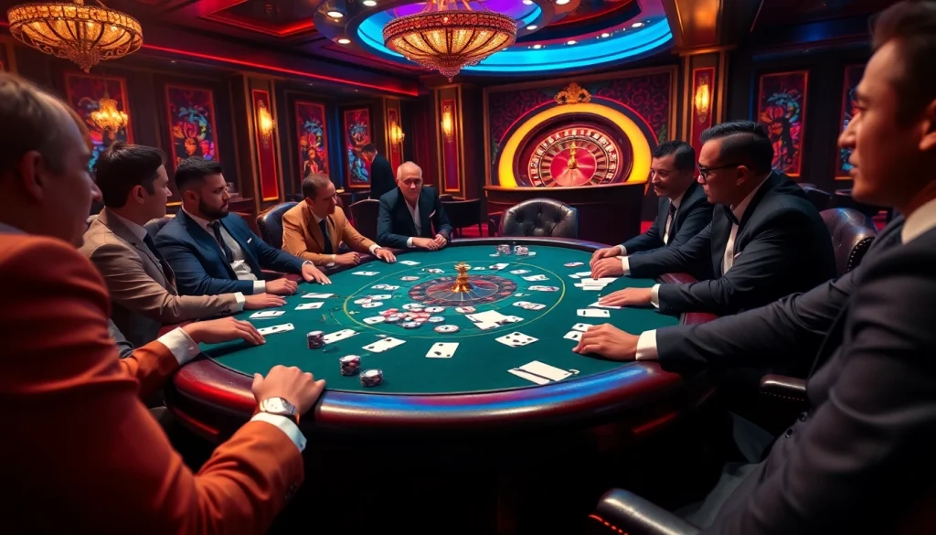 Experience luxury gambling at THABET with exciting poker gameplay and vibrant casino ambiance.