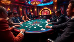 Experience luxury gambling at THABET with exciting poker gameplay and vibrant casino ambiance.