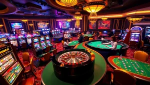 Experience the thrilling atmosphere of jeetbuzz ক্যাসিনো with engaging casino games and vibrant slot machines.