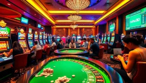 Experience the excitement at nohu90 casino with vibrant slots and engaging table games.