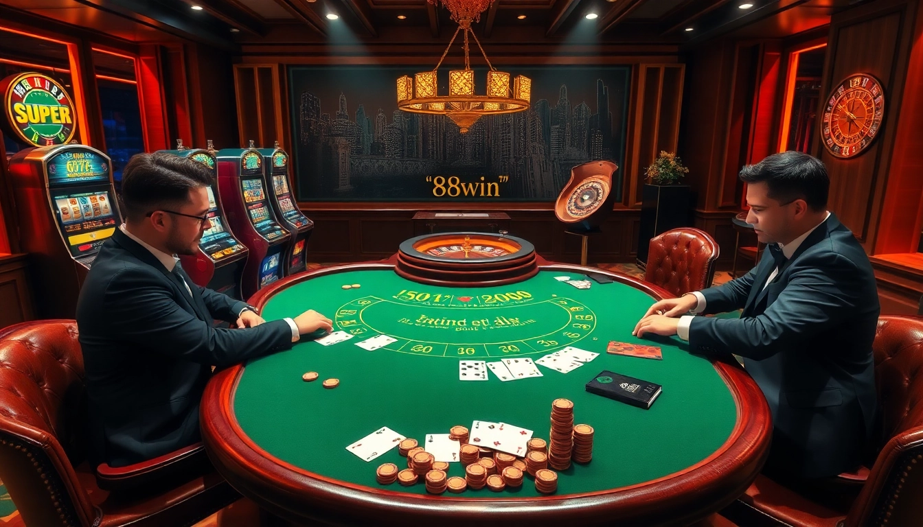 Players at 98win blackjack table strategizing their next move for a winning chance.