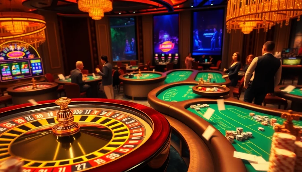 Engage in high-stakes gaming at GO99's vibrant casino with roulette, cards, and dynamic betting tables.