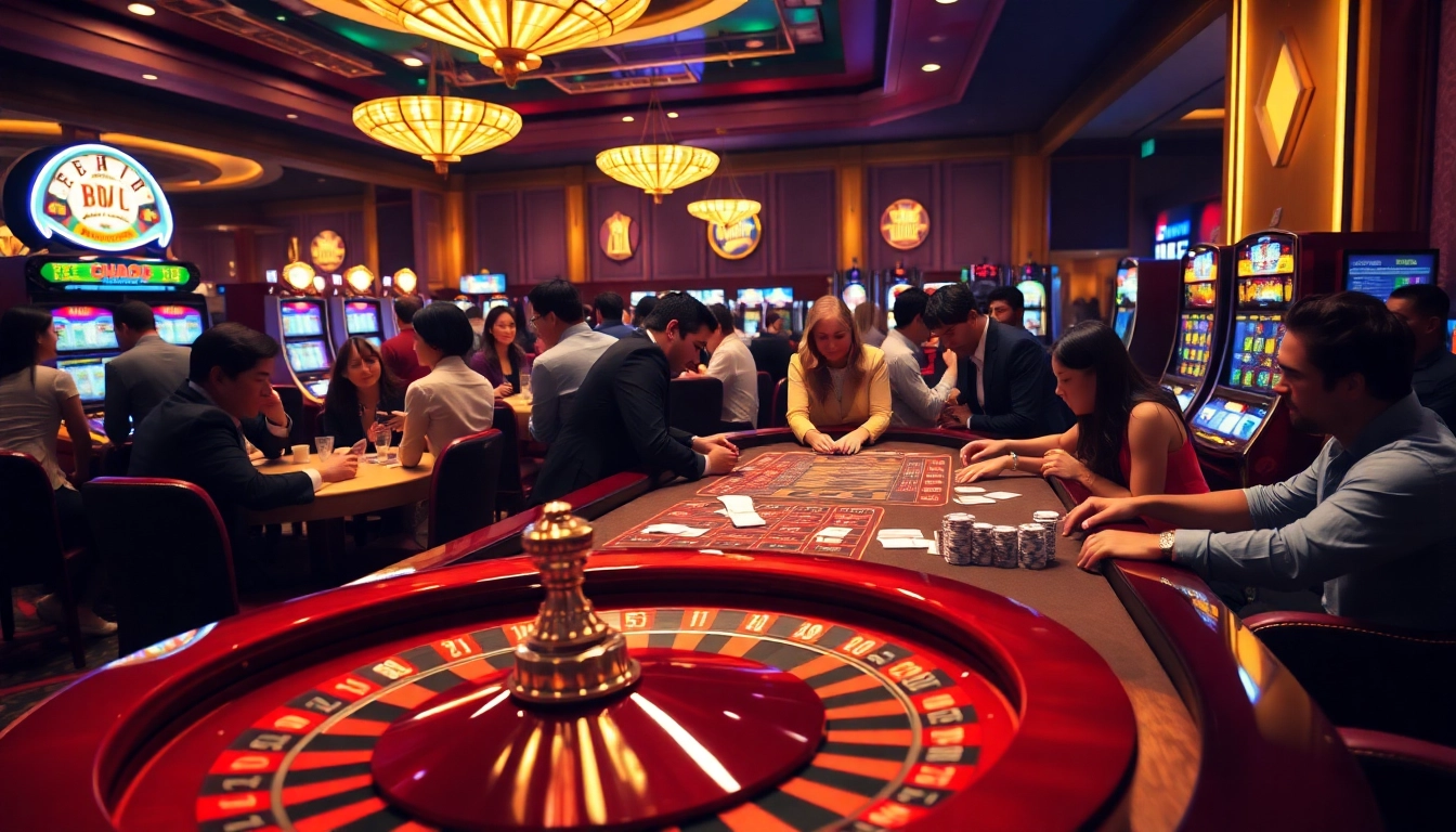 Experience the thrill of BDJL gaming at a luxurious casino table with poker chips and cards.