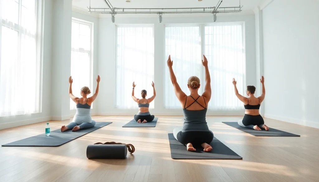 ピラティス おすすめの推奨テクニックを実演する魅力的なクラス