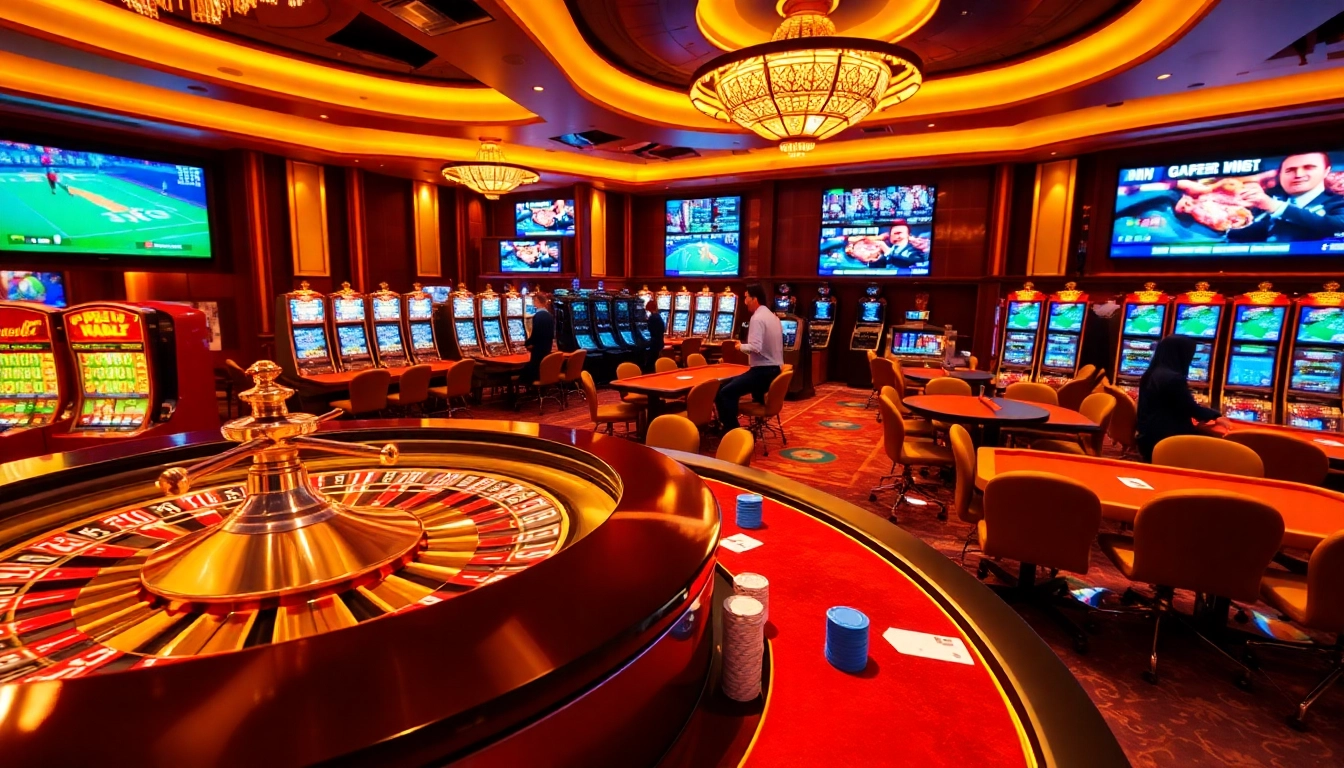 Experience thrilling gaming action at GA888 with vibrant casino gameplay and engaging atmosphere.