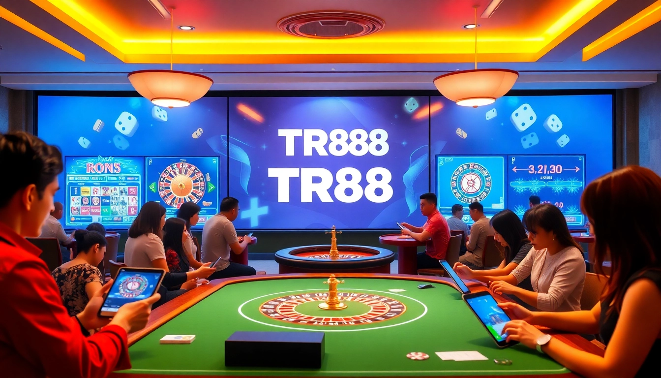 Experience online gaming excitement at TR88 with diverse players and modern interfaces.