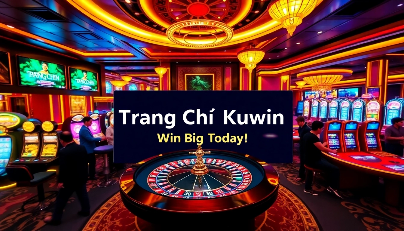 Experience the thrill of gaming at Trang Chủ Kuwin with dazzling casino action and excitement.