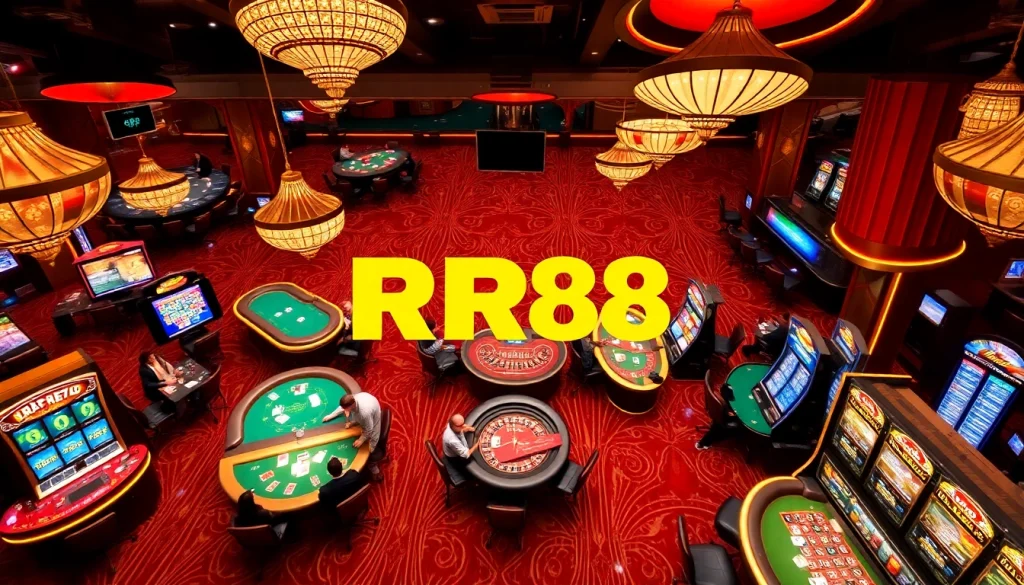 Experience exciting gambling action on https://rr88me.com/ with thrilling games, vibrant tables, and luxurious casino atmosphere.