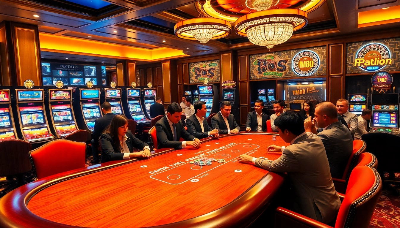 Experience exhilarating gameplay at mm88's vibrant casino with a polished blackjack table.