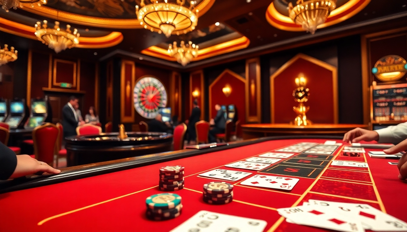 Experience thrilling gameplay at https://xx88.us/ with rich baccarat tables and vibrant casino ambiance.