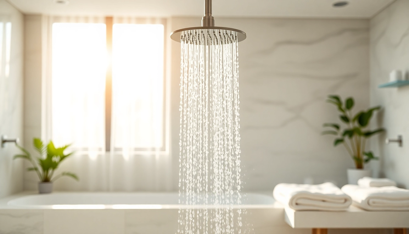 Transform your bathroom with a stunning sunny shower set featuring modern elegance.