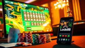 Engaging online gambling scene on https://lode88uk.com/ with virtual casino games and vibrant betting tools.