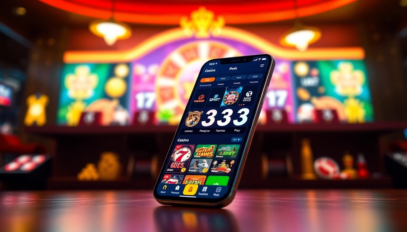 Khám phá ứng dụng KU3933 với các lựa chọn trò chơi sống động trong một không gian casino đầy hứng khởi.