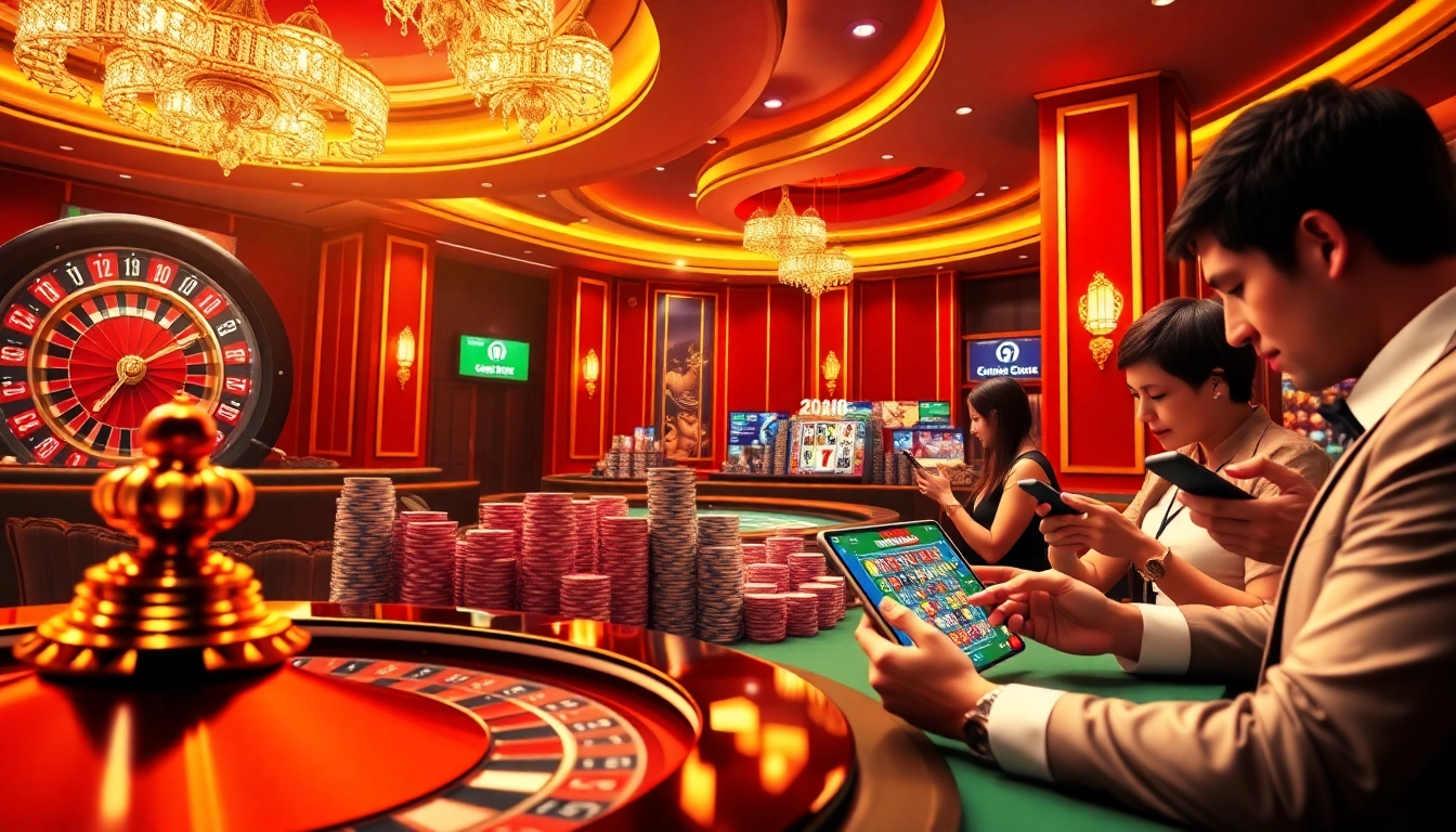 Experience the thrill of online gambling at https://rr8888.in.net/ with luxurious casino visuals showcasing vibrant table games and engaging players.