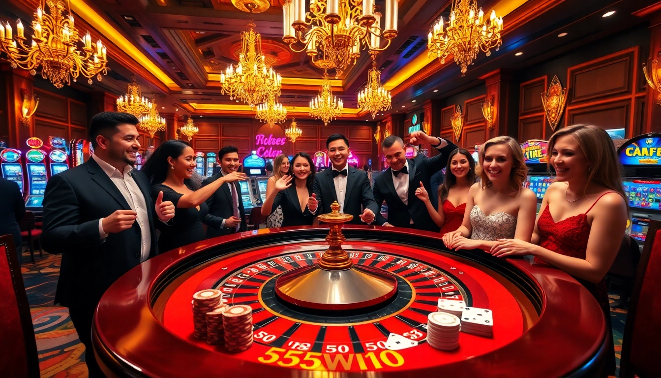 Experience the thrill of placing your bets at 555win com's luxurious casino.