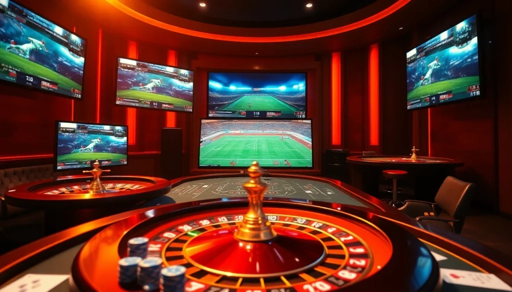 Lương Sơn TV offers thrilling live football betting with a luxury casino atmosphere.