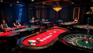 Engaged players experiencing live dealer games at nhà cái tobet88 online casino.