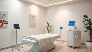 最新機器を備えた 医療脱毛 おすすめ サービスを紹介する 革新的なクリニックの画像。