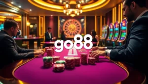Experience the thrill of gambling at go88's vibrant casino tables with exciting games and luxurious ambiance.