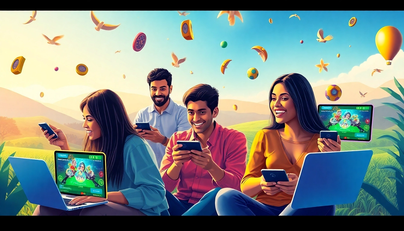 Players winning on the Jalwa Game platform, illustrating excitement and engagement.