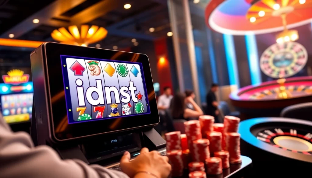 Experience thrilling wins at idnslot with vibrant slot games and engaging online gambling.
