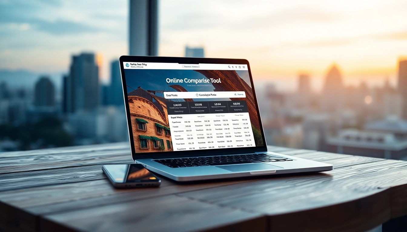 Visit https://m.check-rates.com to compare hotel rates effortlessly using a laptop and smartphone.