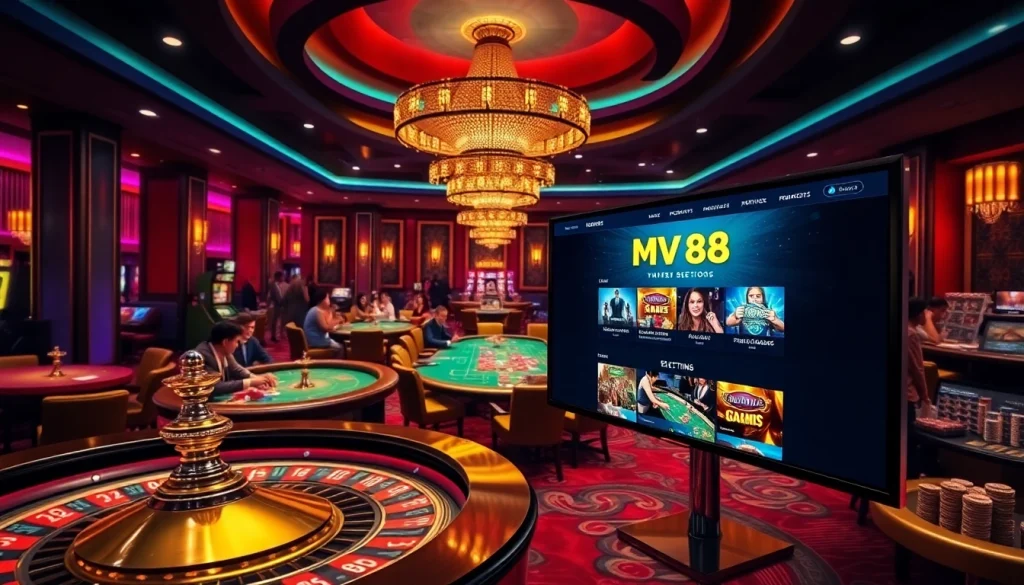 Experience the thrill of MV 88 gaming with exciting casino tables and vibrant promotions.