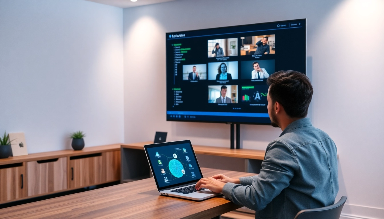 Video to prompt AI generator in action, showcasing innovative workspace and technology.