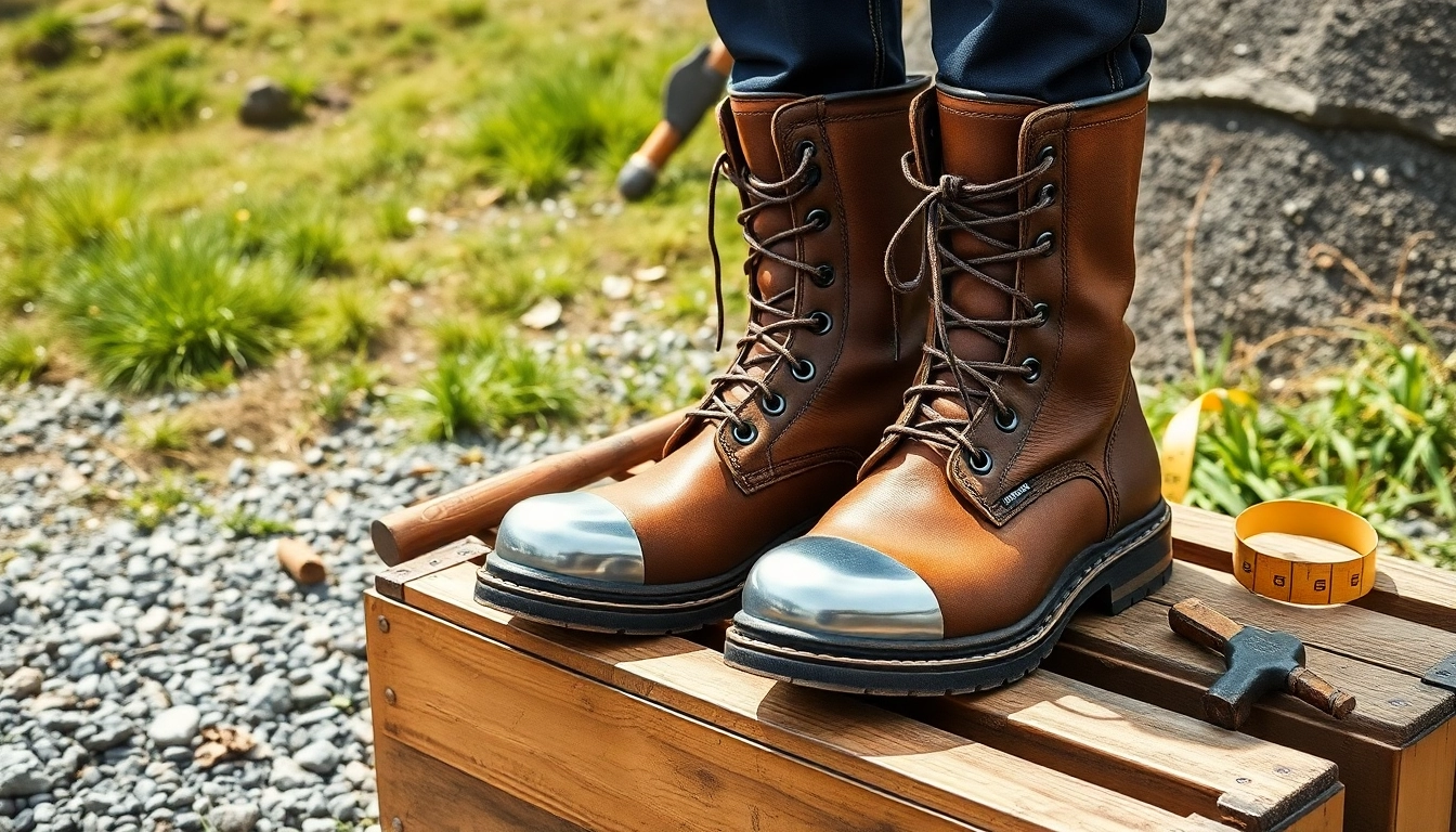 Shop durable steel toed boots Canada designed for comfort and safety in demanding environments.