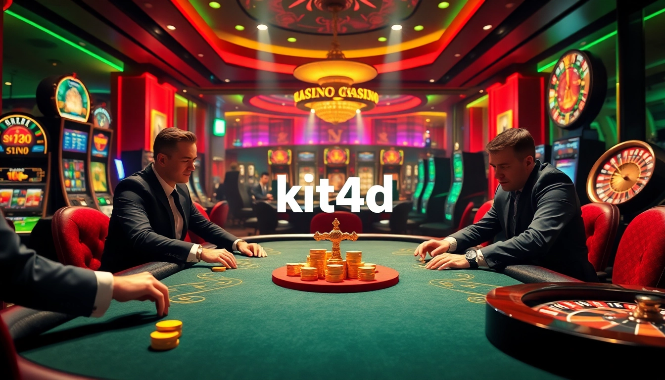 Rasakan pengalaman permainan VVIP di KIT4D dengan meja poker mewah dan elemen kasino yang prestisius.