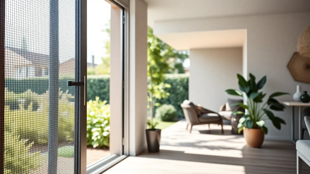 Vigtigheden af myggenet dør til dit hjem