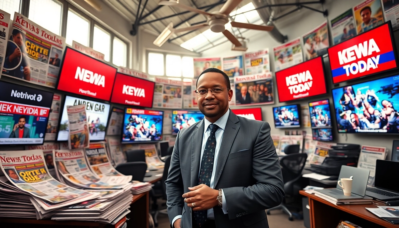 Covering the latest stories in Kenya News Today from a vibrant newsroom.