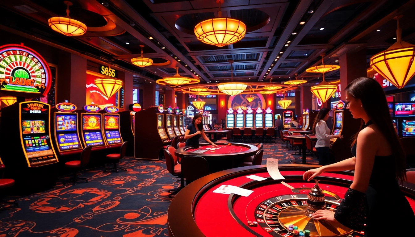 Experience high-stakes gaming at https://bl555.fashion/ with vibrant casino tables and excited players.