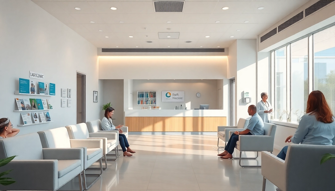 ABCクリニック 口コミ・評判 - 患者に優しいケアと専門的なサービスを提供する、歓迎的な診療所内装。