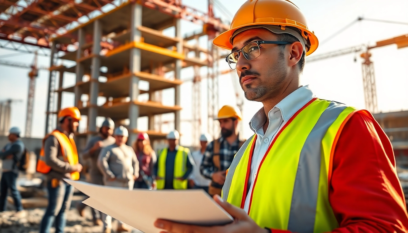 Enhance construction quality management through diligent inspection in an active construction site.